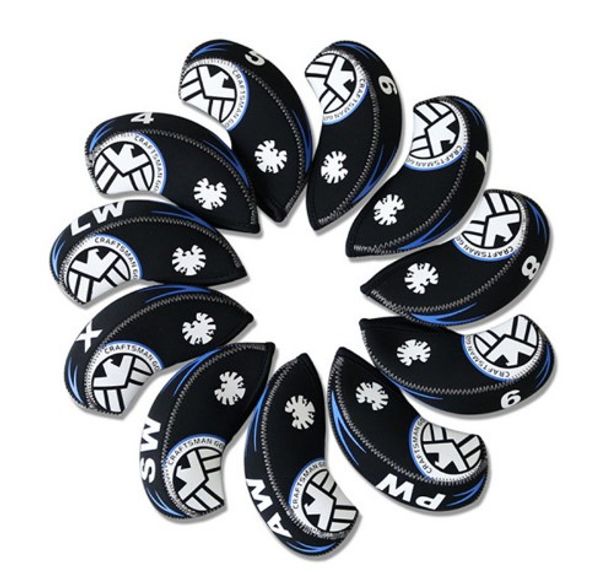 10pcs/set neoprene golf iron club head cover universal golf iron rod protective cover 4-9 aw lw pw sw personality 3colors
10pcs/set neoprene golf iron club head cover universal golf iron rod protective cover 4-9 aw lw pw sw personality 3colors