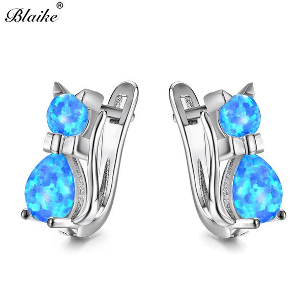 blaike cute kitty cat hoop earrings blue purple pink white fire opal earrings for women 925 sterling silver birthstone, Golden;silver
blaike cute kitty cat hoop earrings blue purple pink white fire opal earrings for women 925 sterling silver birthstone, Golden;silver
