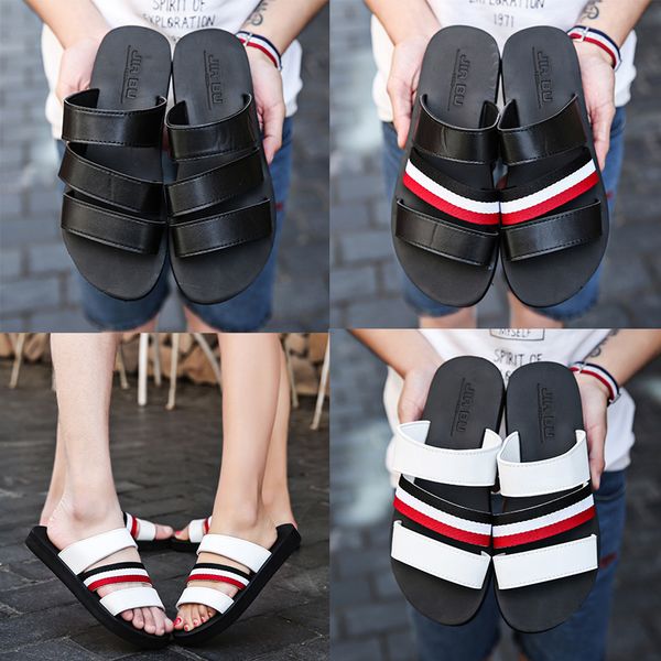 new europe brand designer slippers mensstriped sandals causal non-slip summer huaraches slippers men women flip flops slipper, Black
new europe brand designer slippers mensstriped sandals causal non-slip summer huaraches slippers men women flip flops slipper, Black