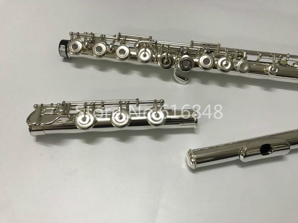 pearl flute pf-505 rbe new c tune flute brand 17 keys open hole silver plated body flute musical instrument flauta with case
pearl flute pf-505 rbe new c tune flute brand 17 keys open hole silver plated body flute musical instrument flauta with case