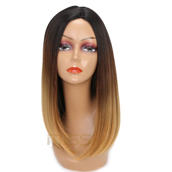 ombre wig long blonde synthetic straight wig for women high temperature fiber, Black
ombre wig long blonde synthetic straight wig for women high temperature fiber, Black