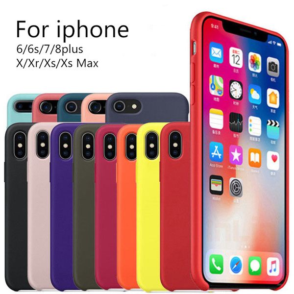 Официальные силиконовые чехлы для iPhone 7Plus 6 6S 7 8 Plus с логотипом Силиконовый чехол д
Официальные силиконовые чехлы для iPhone 7Plus 6 6S 7 8 Plus с логотипом Силиконовый чехол д