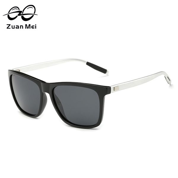 zuan mei 2018 new fashion mens sunglasses polarized fishing driving sunglasses uv400 mirror square sun glasses for adults zm0733, White;black
zuan mei 2018 new fashion mens sunglasses polarized fishing driving sunglasses uv400 mirror square sun glasses for adults zm0733, White;black