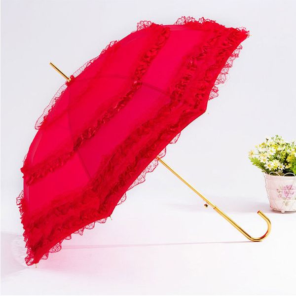 princess lace umbrella high-grade gold foil red bridesmaids umbrella festive wedding marriage wedding craft
princess lace umbrella high-grade gold foil red bridesmaids umbrella festive wedding marriage wedding craft