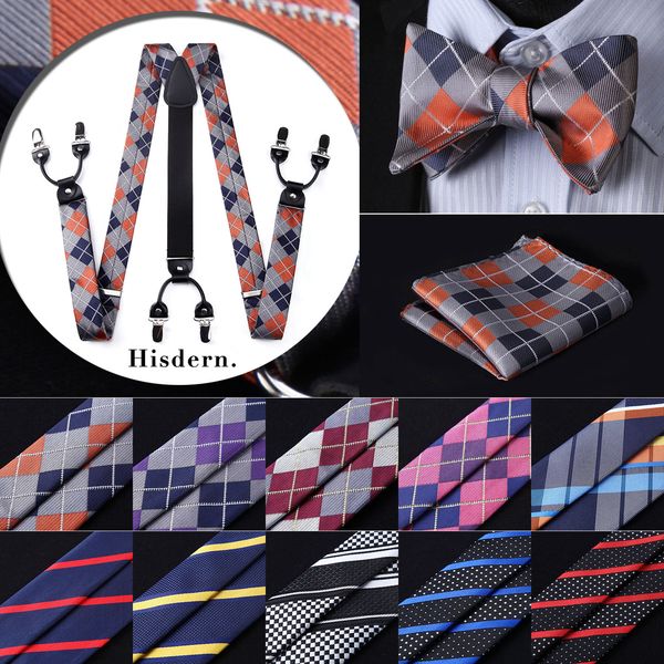 floral paisley various classic 6 clips suspender&bowtie and pocket square set #s5, Black;white
floral paisley various classic 6 clips suspender&bowtie and pocket square set #s5, Black;white