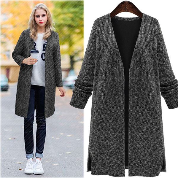 2019 new spring v-neck long sleeve knit cardigan women's loose knit jacket blouse temperament elegant wwomen coat, Tan;black
2019 new spring v-neck long sleeve knit cardigan women's loose knit jacket blouse temperament elegant wwomen coat, Tan;black