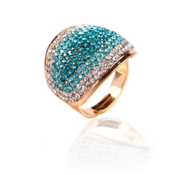 fashion ladies fan bao color rhinestone multi-color optional eye ring women's opening adjustable non-allergic metal jewelry, Golden;silver
fashion ladies fan bao color rhinestone multi-color optional eye ring women's opening adjustable non-allergic metal jewelry, Golden;silver