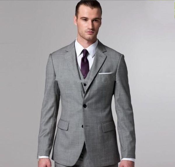 new light grey side slit two buttons groom tuxedos notch lapel man groomsmen men wedding suits bridegroom (jacket+pants+tie+vest) 135, Black;gray
new light grey side slit two buttons groom tuxedos notch lapel man groomsmen men wedding suits bridegroom (jacket+pants+tie+vest) 135, Black;gray