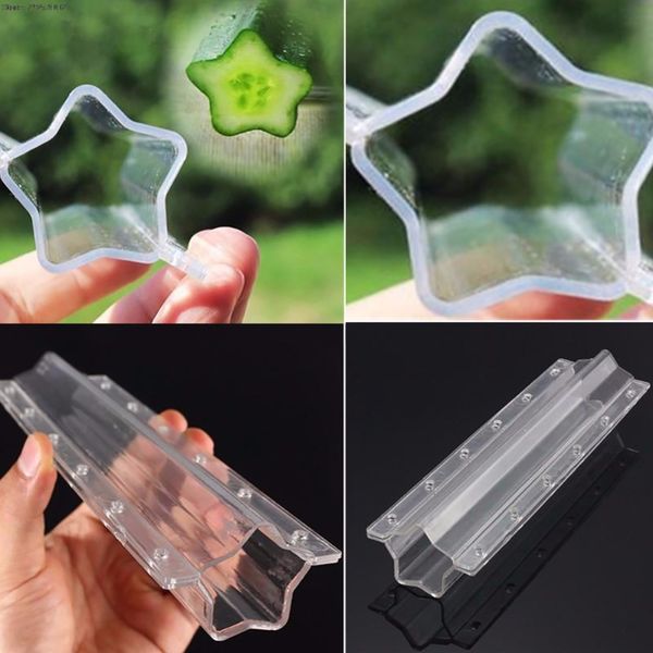 five pointed star shape cucumber shaping mold vegetable growth forming mould tool kitchen
five pointed star shape cucumber shaping mold vegetable growth forming mould tool kitchen
