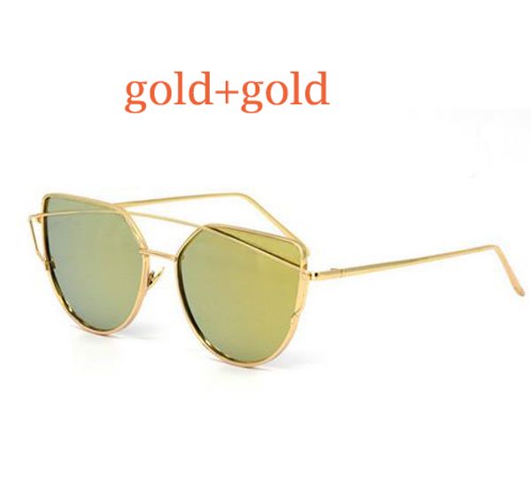 new quality cat eye vintage brand designer rose gold mirror sunglasses for women metal reflective flat lens sun glasses female oculos, White;black
new quality cat eye vintage brand designer rose gold mirror sunglasses for women metal reflective flat lens sun glasses female oculos, White;black