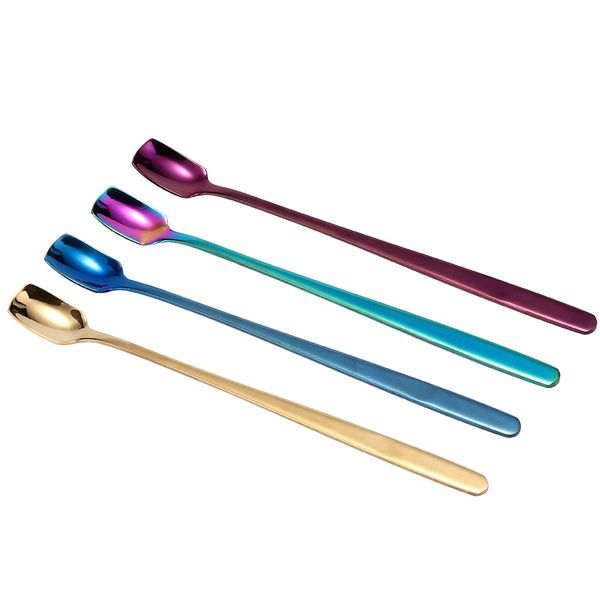 rainbow mug drink dessert spoon stainless steel long handle four color ice spoons kitchen supplies
rainbow mug drink dessert spoon stainless steel long handle four color ice spoons kitchen supplies