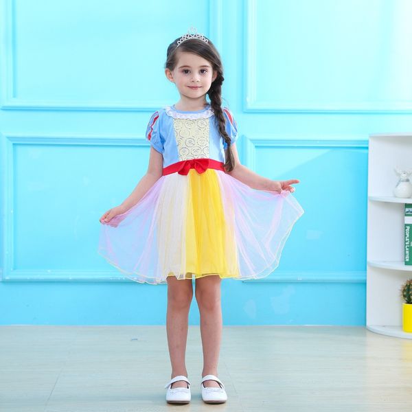 girls dress up snow white halloween cosplay dress for girls costume party princess children's tulle tutu dresses, Black;red
girls dress up snow white halloween cosplay dress for girls costume party princess children's tulle tutu dresses, Black;red