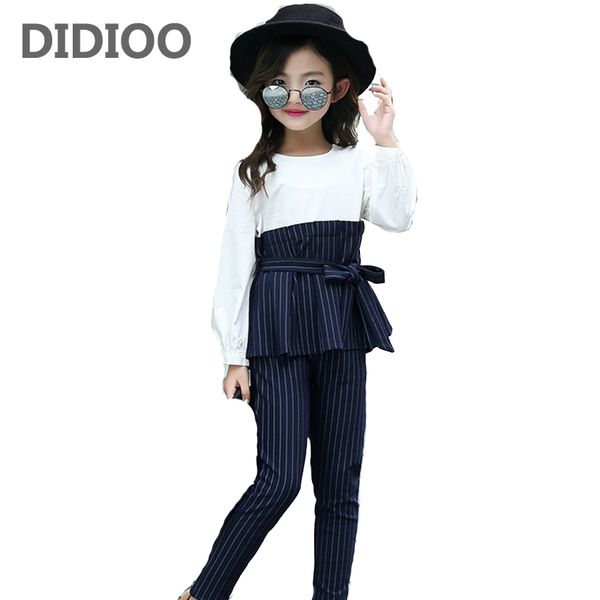 kids stripe outfits for teenage girls long sleeve clothes sets girls school shirts & pants suits big size children clothing sets, White
kids stripe outfits for teenage girls long sleeve clothes sets girls school shirts & pants suits big size children clothing sets, White