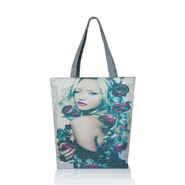 2017printed casual tote large capacity female handbags single shoulder shopping bags daily use women canvas beach bag female print bag
2017printed casual tote large capacity female handbags single shoulder shopping bags daily use women canvas beach bag female print bag