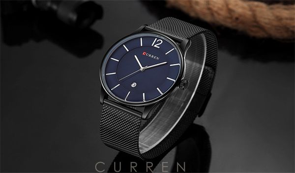 new brand curren 8231 luxury male watches men date quartz watch stainless steel mesh strap ultra thin dial waterproof business wristwatches, Slivery;brown
new brand curren 8231 luxury male watches men date quartz watch stainless steel mesh strap ultra thin dial waterproof business wristwatches, Slivery;brown