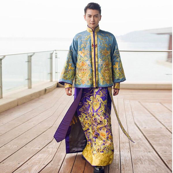 жених традиционный китайский свадебное платье старинные cheongsam мужчины длинные дракон феникс одежда вышивка халат восточный вечернее плат, Red
жених традиционный китайский свадебное платье старинные cheongsam мужчины длинные дракон феникс одежда вышивка халат восточный вечернее плат, Red