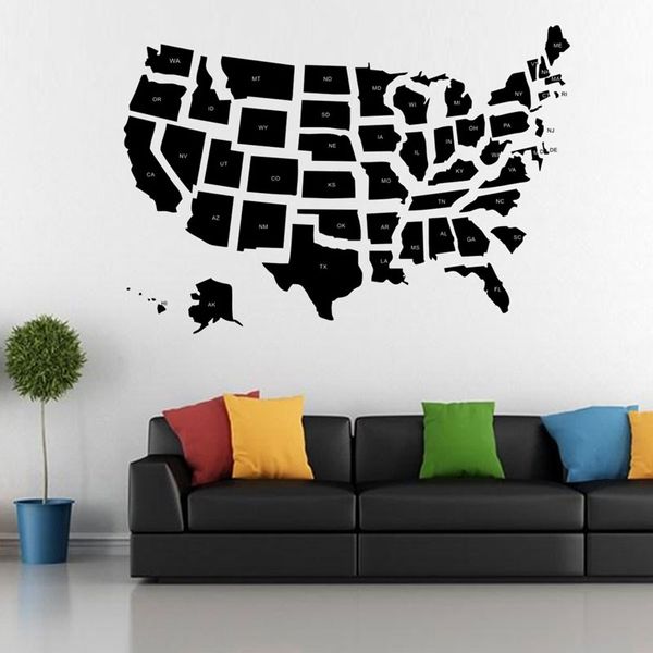 new united state map wall decor america map wall stickers room background study decoration home decoration
new united state map wall decor america map wall stickers room background study decoration home decoration
