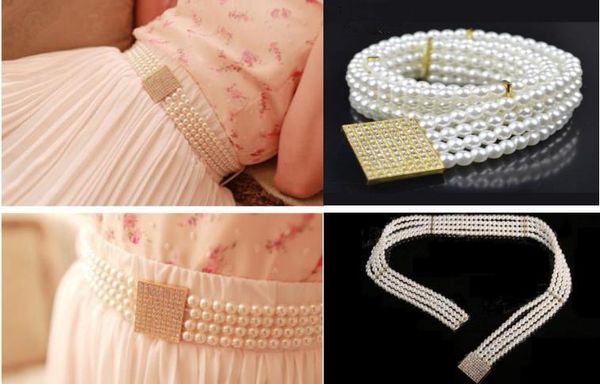 2018 new brand belt leather pearl elastic belt luxury belt designer belts for women business belts designer pearl belts, Black;brown
2018 new brand belt leather pearl elastic belt luxury belt designer belts for women business belts designer pearl belts, Black;brown