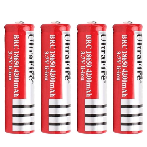 Аккумулятор Ultrafire 18650 литий-ионный аккумулятор 3.7 В 4200 мАч Аккумуляторная для свет
Аккумулятор Ultrafire 18650 литий-ионный аккумулятор 3.7 В 4200 мАч Аккумуляторная для свет