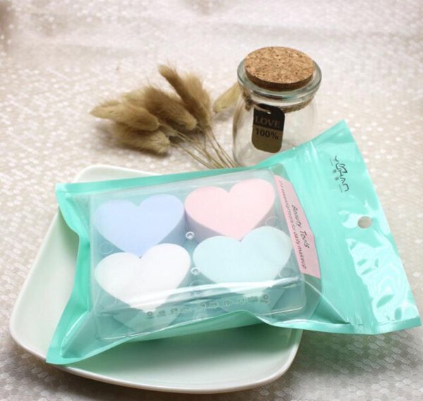 4pcs/bag cosmetic puff heart-shaped make up sponge face soft makeup foundation contour facial sponges puff
4pcs/bag cosmetic puff heart-shaped make up sponge face soft makeup foundation contour facial sponges puff