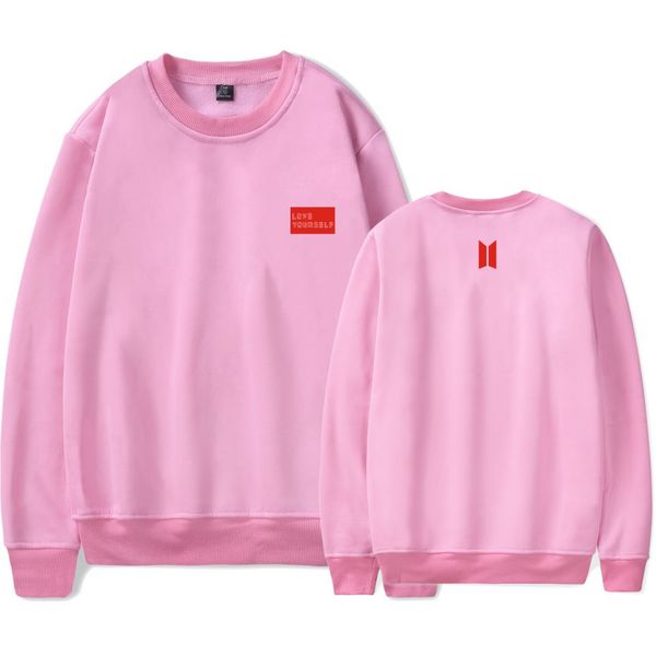BTS Love Yourself Sweatshirts Men Casual Hoodie Harajuku Pullover Black Fashion Cool Sweatshirt Plus Size S-2XL
BTS Love Yourself Sweatshirts Men Casual Hoodie Harajuku Pullover Black Fashion Cool Sweatshirt Plus Size S-2XL