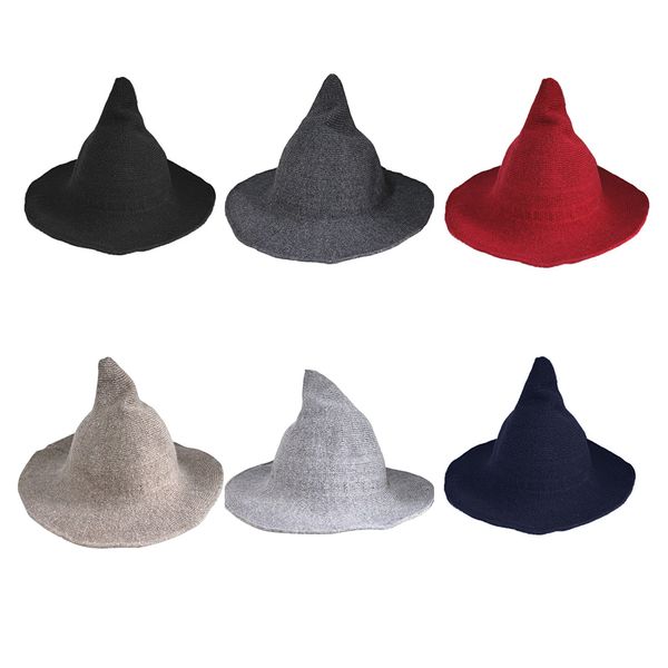 2018 women modern witch hat foldable costume sharp pointed wool felt halloween warm autumn winter cap
2018 women modern witch hat foldable costume sharp pointed wool felt halloween warm autumn winter cap