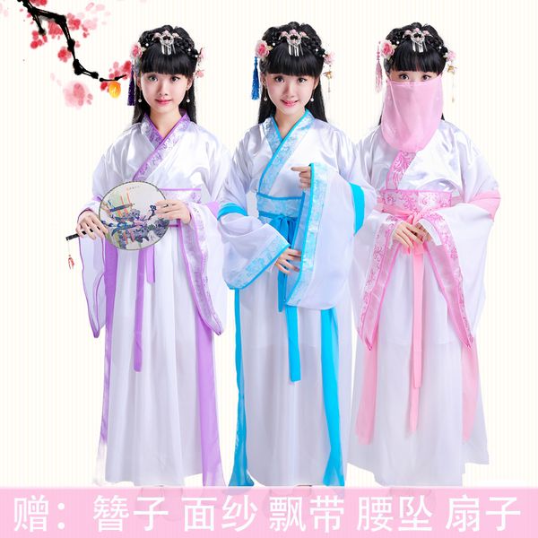children's costume fairy girls hanfu tang costume ancient fairy guzheng performance clothing p, Black;red
children's costume fairy girls hanfu tang costume ancient fairy guzheng performance clothing p, Black;red