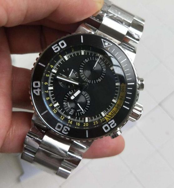 2018 new version black quartz quality vk mens ceramic dial high watches chronograph bezel 46mm movement watches luxury htchu, Slivery;brown
2018 new version black quartz quality vk mens ceramic dial high watches chronograph bezel 46mm movement watches luxury htchu, Slivery;brown