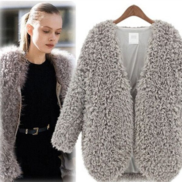 wholesale-2017 new fashion spring winter plush copy fur jacket coat thicker warm long sleeve cardigan jacket coat female jk508, Black;brown
wholesale-2017 new fashion spring winter plush copy fur jacket coat thicker warm long sleeve cardigan jacket coat female jk508, Black;brown