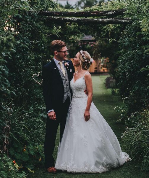 stunning white lace ball gown wedding dress layers tulle with lace applique backless sweep train wedding dresses bridal gowns
stunning white lace ball gown wedding dress layers tulle with lace applique backless sweep train wedding dresses bridal gowns