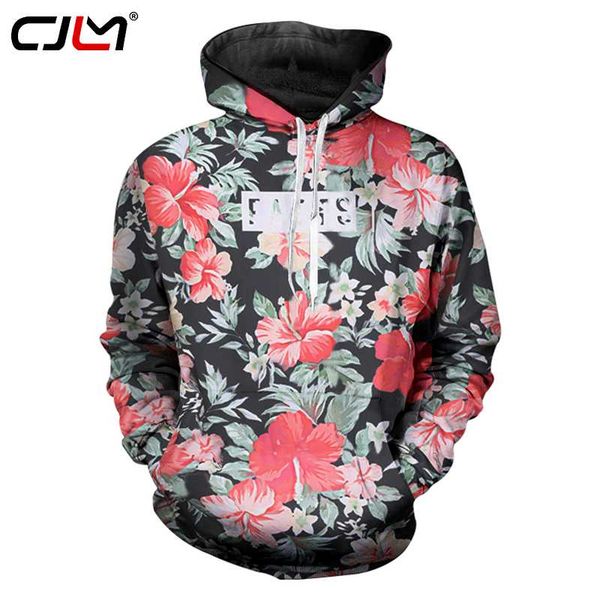 cjlm brand harajuku style hooded sweatshirts men 3d printed flower pattern hoodies couple floral casual pullover clothes, Black
cjlm brand harajuku style hooded sweatshirts men 3d printed flower pattern hoodies couple floral casual pullover clothes, Black