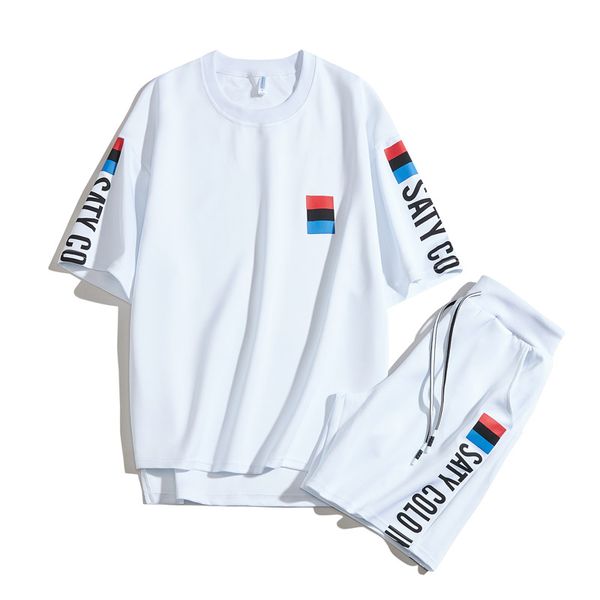 men summer sportswear sets short sleeve t-shirts+ short pants new fashion men casual sets shorts+t-shirts 2 pieces, Gray
men summer sportswear sets short sleeve t-shirts+ short pants new fashion men casual sets shorts+t-shirts 2 pieces, Gray