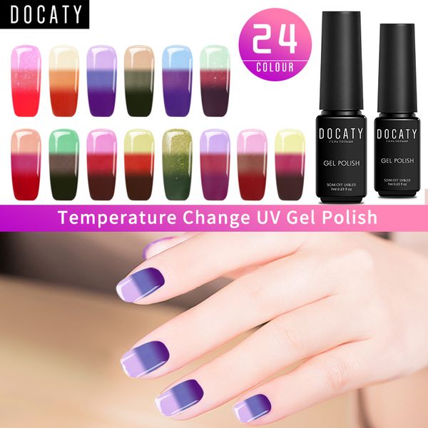 docaty temperature change nail gel polish decorations for nails uv and led semi permanent enamels thermal varnish nail art, Red;pink
docaty temperature change nail gel polish decorations for nails uv and led semi permanent enamels thermal varnish nail art, Red;pink