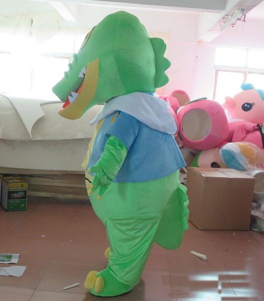2018 green alligator crocodile mascot costume suit for to wear for sale, Red;yellow
2018 green alligator crocodile mascot costume suit for to wear for sale, Red;yellow