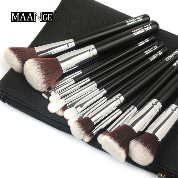 black makeup brush set 15pcs professional highlight foundation powder eyeshadow beauty cosmetics tools make up brushes kit with bag
black makeup brush set 15pcs professional highlight foundation powder eyeshadow beauty cosmetics tools make up brushes kit with bag