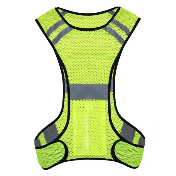 vest garment yellow traffic motorcycle night riding safety visibility reflective bicycle outdoor sports vest, Black;blue
vest garment yellow traffic motorcycle night riding safety visibility reflective bicycle outdoor sports vest, Black;blue