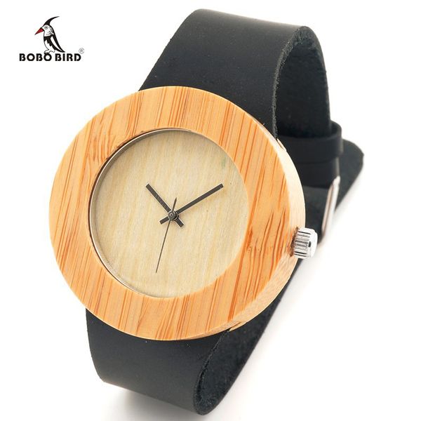 bobo bird brand men's watches bamboo black genuine leather band retail box wood watch japan move' 2035, Slivery;brown
bobo bird brand men's watches bamboo black genuine leather band retail box wood watch japan move' 2035, Slivery;brown