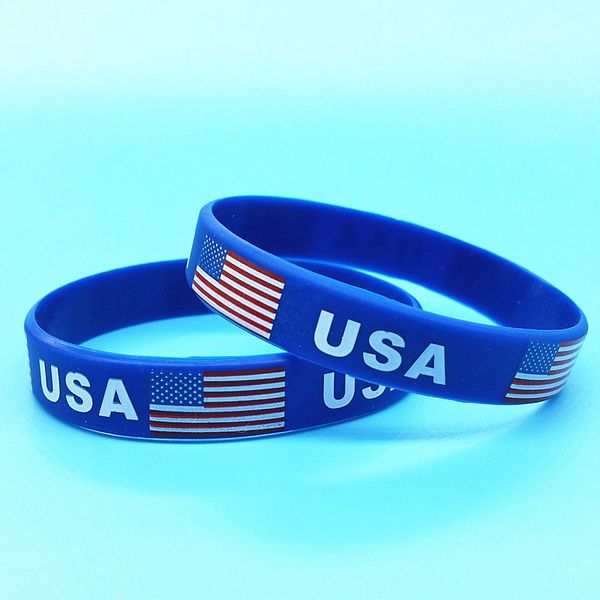 2pcs usa flag sport bracelets hologram id silicone wristband souvenir american wrist strap men bangle gift accessories 2018, Golden;silver
2pcs usa flag sport bracelets hologram id silicone wristband souvenir american wrist strap men bangle gift accessories 2018, Golden;silver
