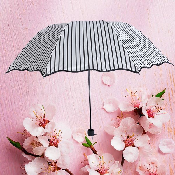 fashion umbrella for women three folding striped umbrellas super light sunny and rainy umbrella semi-automatic umbrellas
fashion umbrella for women three folding striped umbrellas super light sunny and rainy umbrella semi-automatic umbrellas