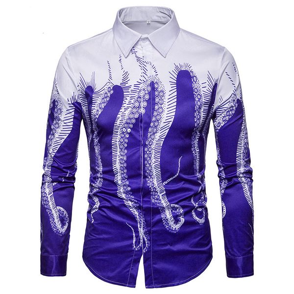 fashion 3d ocs print shirt men 2018 autumn slim fit mens dress shirts casual long sleeve button down shirt camisa masculina, White;black
fashion 3d ocs print shirt men 2018 autumn slim fit mens dress shirts casual long sleeve button down shirt camisa masculina, White;black