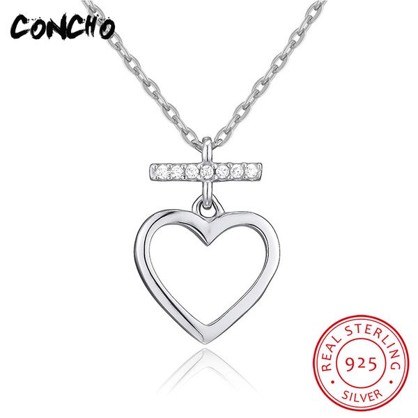 concho jewelry 925 sterling silver heart zircon necklace for women wedding romantic fashion gift 2018 hollow pendant necklace
concho jewelry 925 sterling silver heart zircon necklace for women wedding romantic fashion gift 2018 hollow pendant necklace