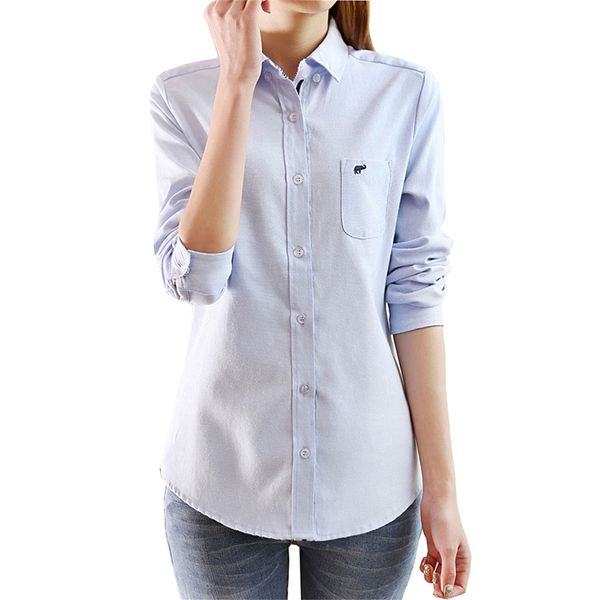 new women tops blouse spring long-sleeve casual body denim shirt slim cotton jeans shirts women shirts blusas office wear w1, White
new women tops blouse spring long-sleeve casual body denim shirt slim cotton jeans shirts women shirts blusas office wear w1, White