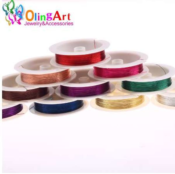 olingart 0.5mm 7m/roll copper wire mixed multicolor plated beading wire jewelry findings diy jewelry accessories cord/string, Silver
olingart 0.5mm 7m/roll copper wire mixed multicolor plated beading wire jewelry findings diy jewelry accessories cord/string, Silver