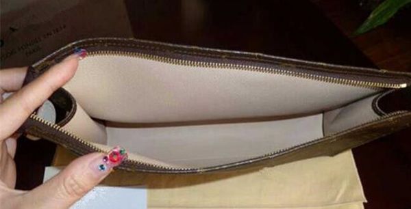 Fashion Genuine Leather Brown Toiletry Pouch 26cm 19cm 15cm Protection Makeup Clutch Women Cosmetic Bag Free Shipping 3 Sizes 47542 47544 47
Fashion Genuine Leather Brown Toiletry Pouch 26cm 19cm 15cm Protection Makeup Clutch Women Cosmetic Bag Free Shipping 3 Sizes 47542 47544 47