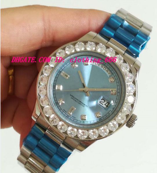 роскошные часы ice blue roman dial bigger diamond bezel часы груди 43 мм автоматический модный бренд мужские часы наручные часы, Slivery;brown
роскошные часы ice blue roman dial bigger diamond bezel часы груди 43 мм автоматический модный бренд мужские часы наручные часы, Slivery;brown