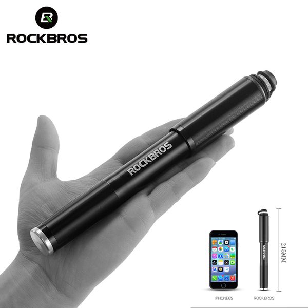 rockbros bicycle pump portable mini high pressure air pump 160 psi mtb road bike tire inflator cycling accessories (a/v) (f/v
rockbros bicycle pump portable mini high pressure air pump 160 psi mtb road bike tire inflator cycling accessories (a/v) (f/v
