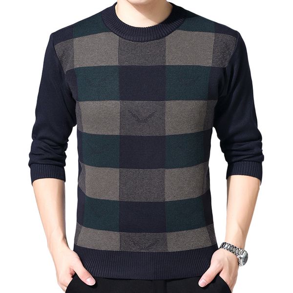 men's sweater winter o-neck knitted sweaters mens casual plaid warm knitting jumper pullovers fashion slim fit wool sweater male, White;black
men's sweater winter o-neck knitted sweaters mens casual plaid warm knitting jumper pullovers fashion slim fit wool sweater male, White;black