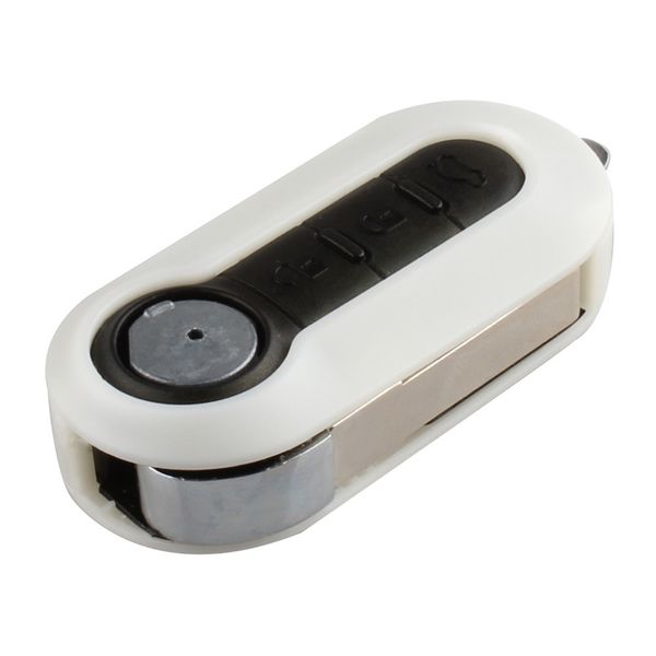 3 button new replacement shell folding flip key case for car fiat 500 with white silicone cover combo shell
3 button new replacement shell folding flip key case for car fiat 500 with white silicone cover combo shell