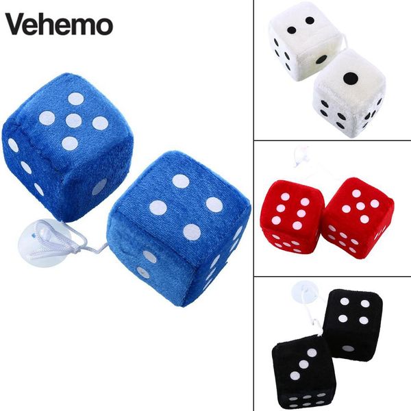 1 pair fuzzy dice dots rear view mirror hangers car interior decoration car styling auto accessories
1 pair fuzzy dice dots rear view mirror hangers car interior decoration car styling auto accessories