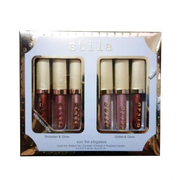 new stila for elegance set shimmer glitter liquid eyeshadow 6pcs travel set glow eye shadow makeup
new stila for elegance set shimmer glitter liquid eyeshadow 6pcs travel set glow eye shadow makeup